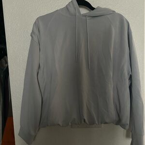 Athleta Soft Gray Hoodie